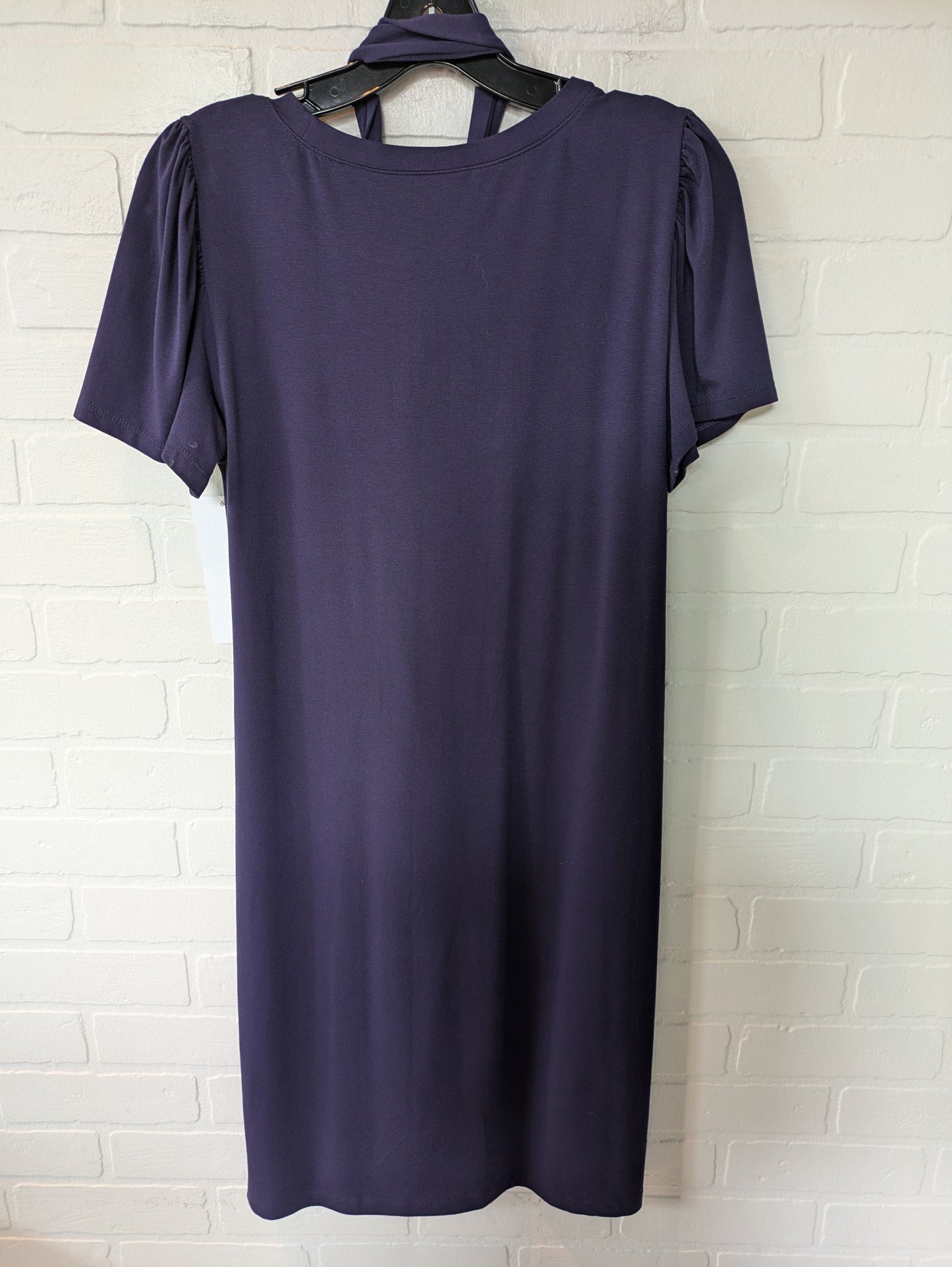 Dress Casual Midi By White House Black Market In Purple, Size: S