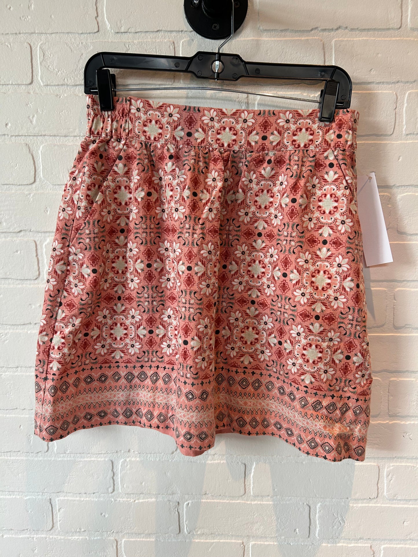 Skirt Mini & Short By Loft In Floral Print, Size: 0