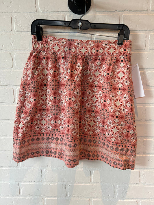 Skirt Mini & Short By Loft In Floral Print, Size: 0