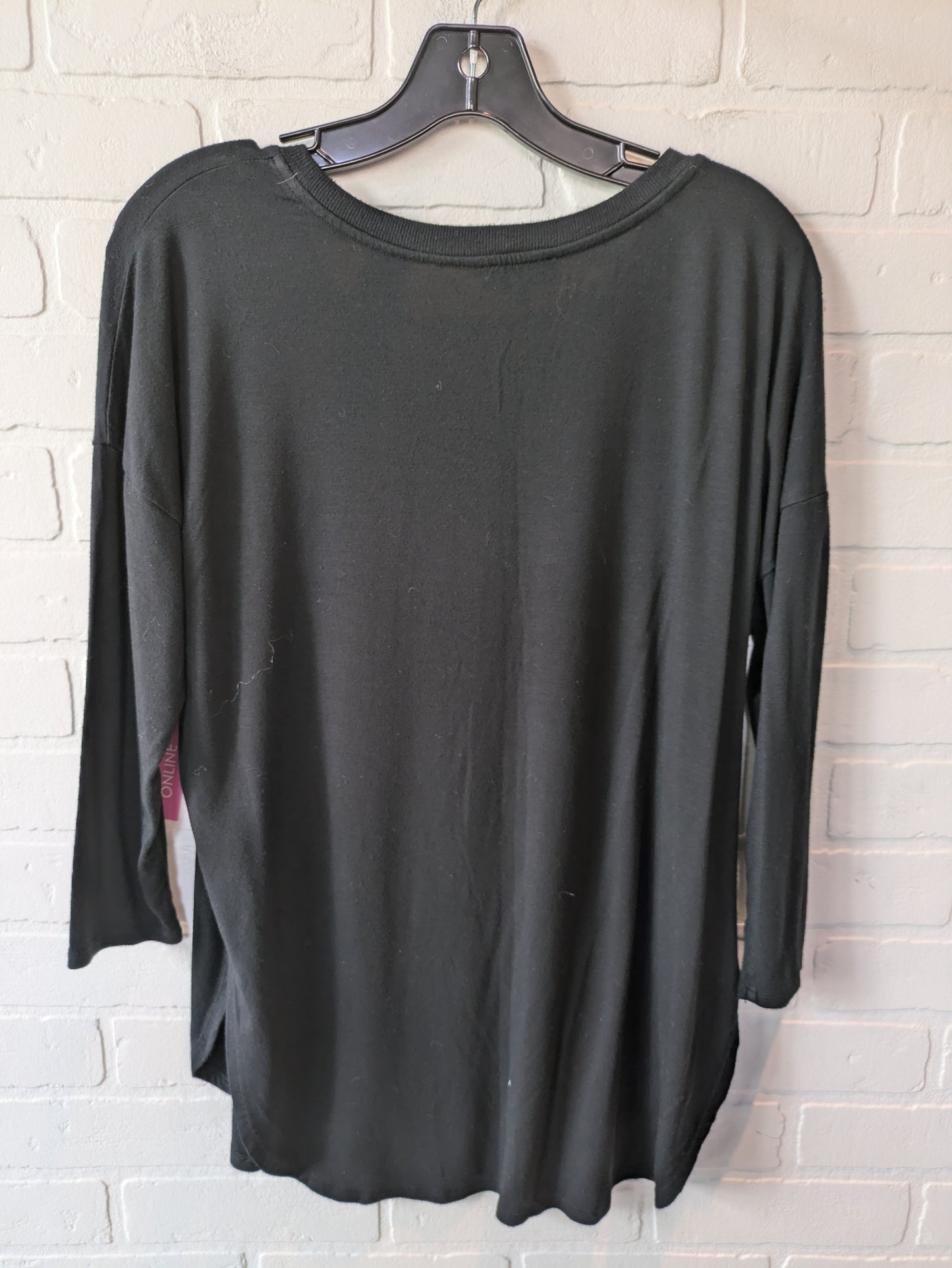 Top 3/4 Sleeve Basic By Babaton In Black, Size: S