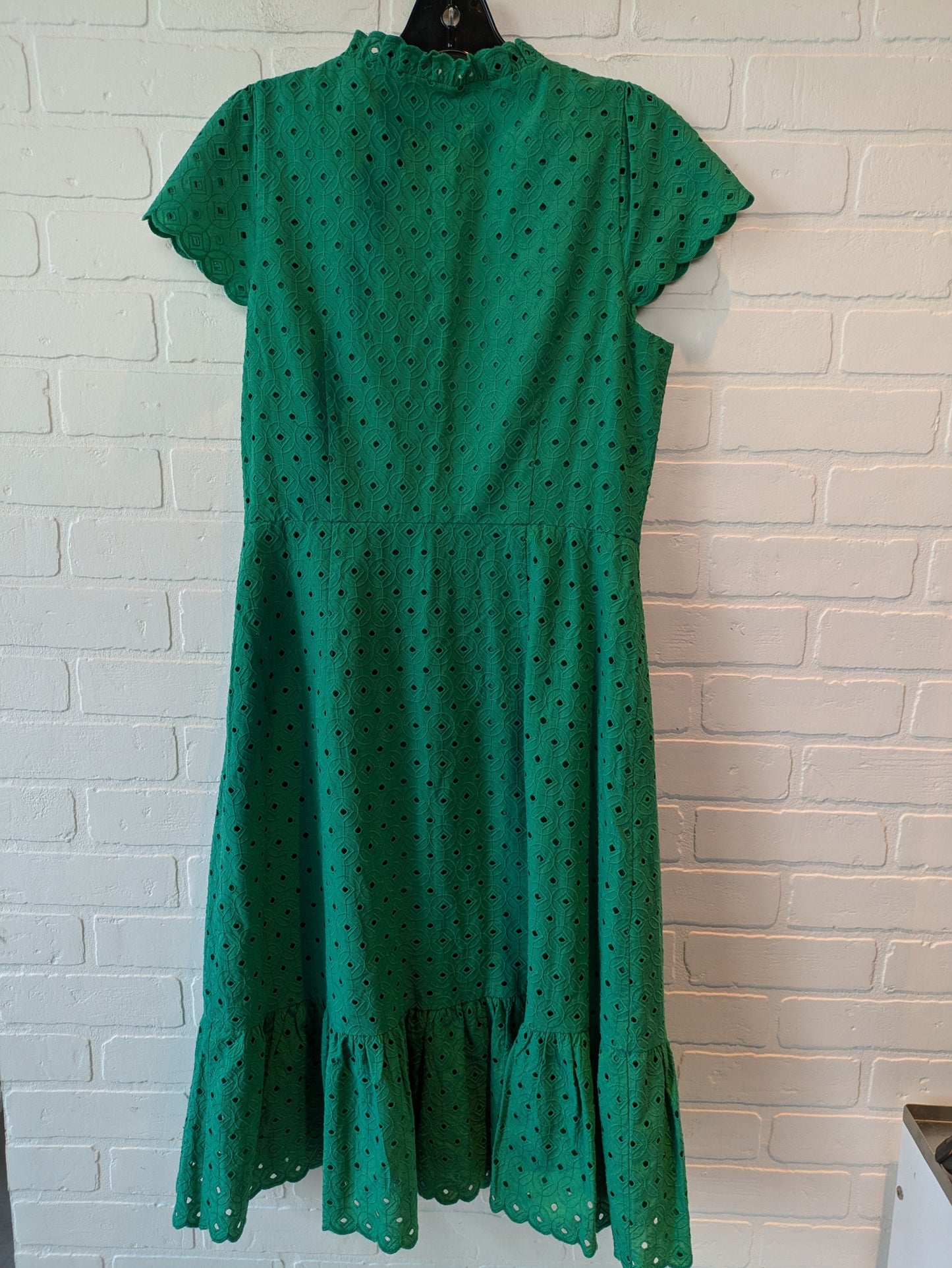 Dress Casual Midi By Talbots In Green, Size: S