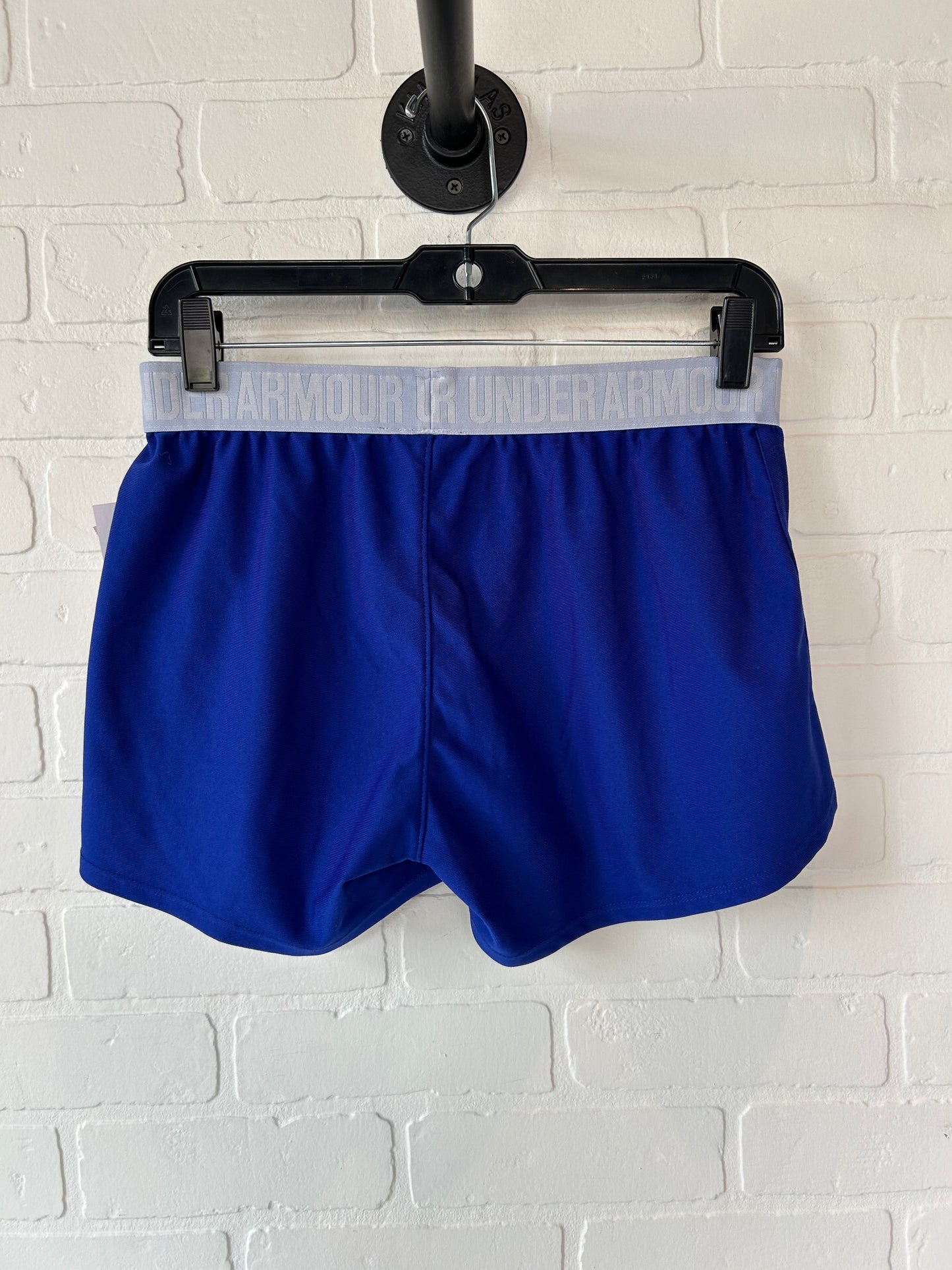 Athletic Shorts By Under Armour In Blue, Size: 4