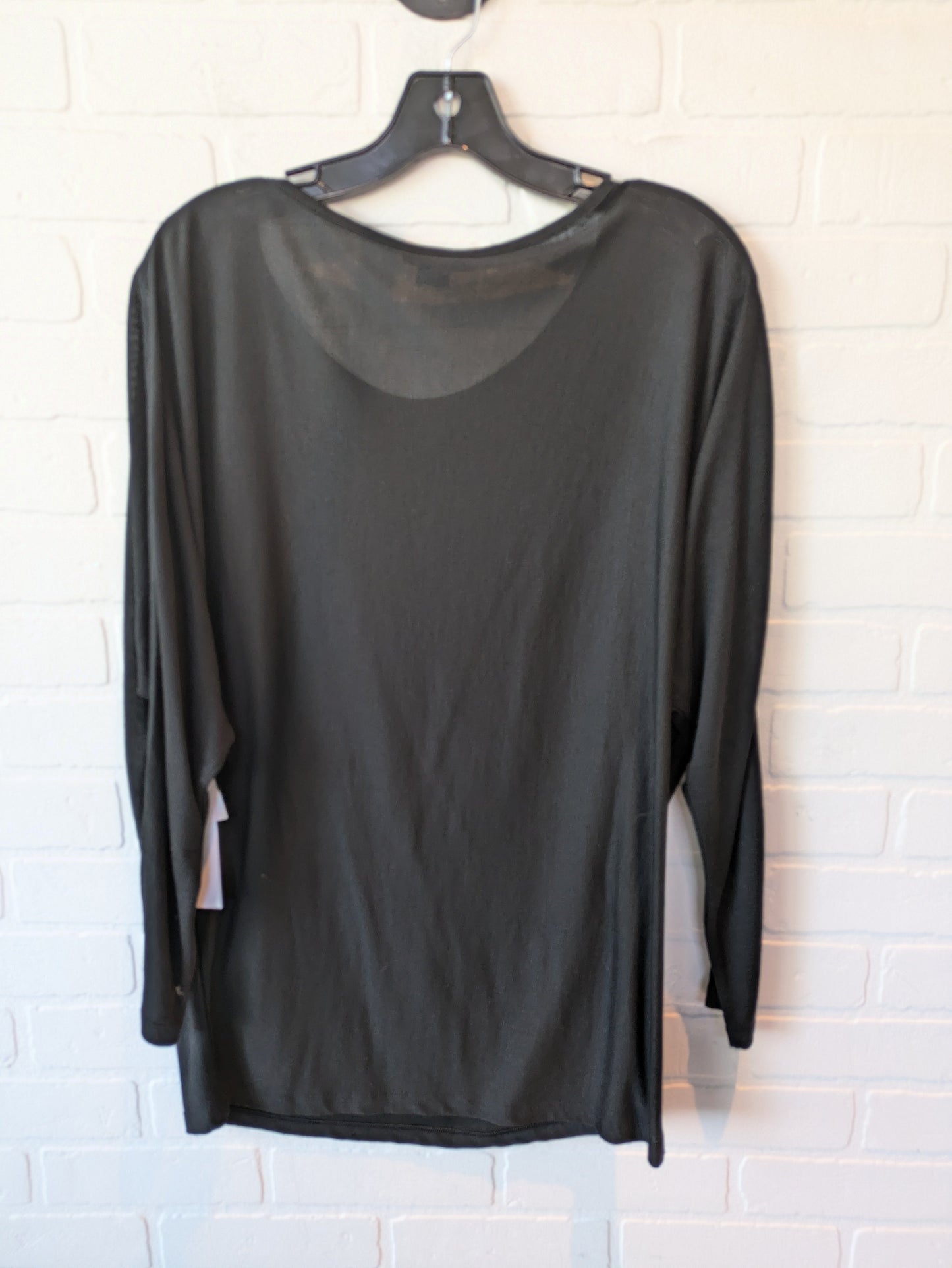 Top Long Sleeve Basic By Vince In Black, Size: M