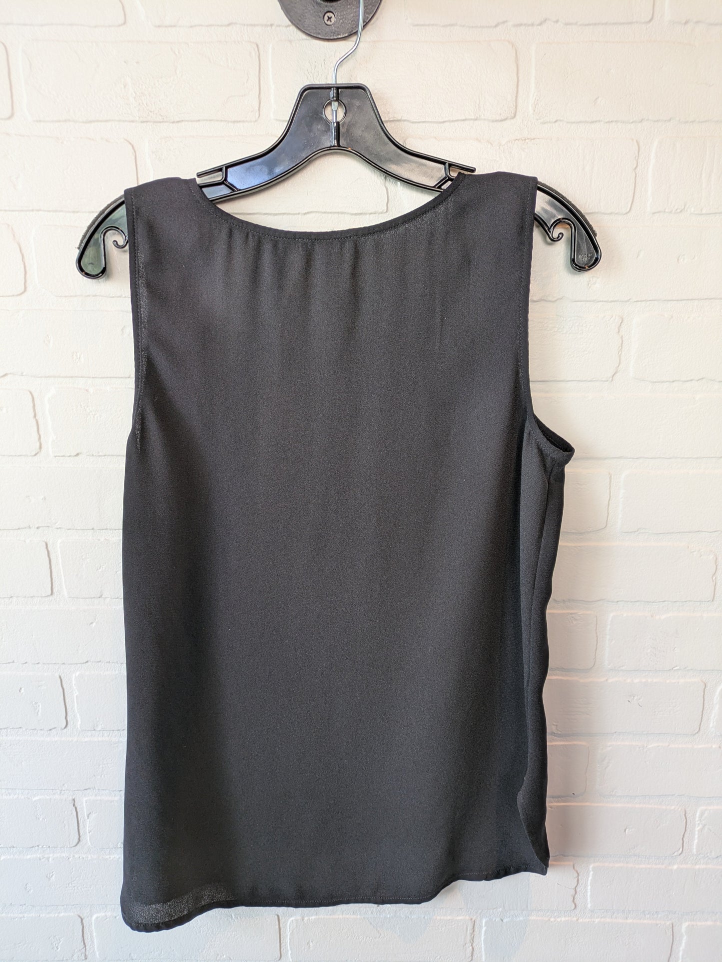 Top Sleeveless By Halogen In Black, Size: M