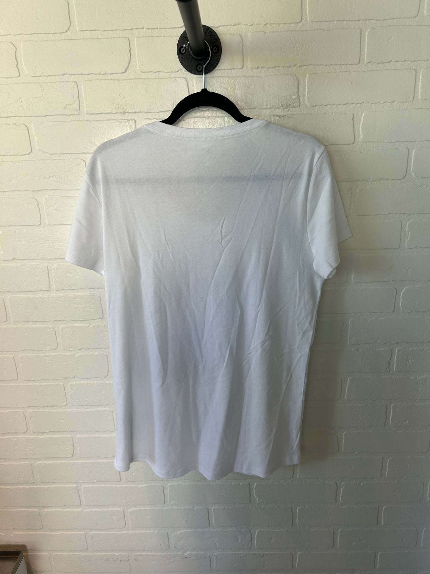 Top Short Sleeve Basic By Kirkland In White, Size: Xxl