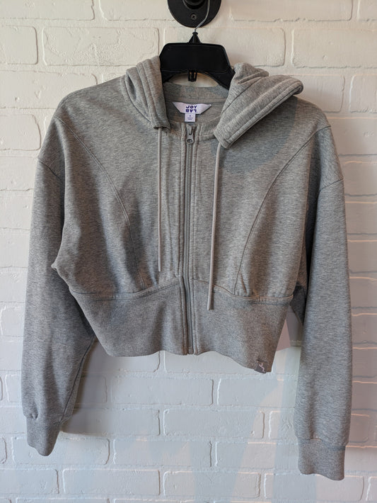 Athletic Sweatshirt Hoodie By Joy Lab In Grey, Size: S