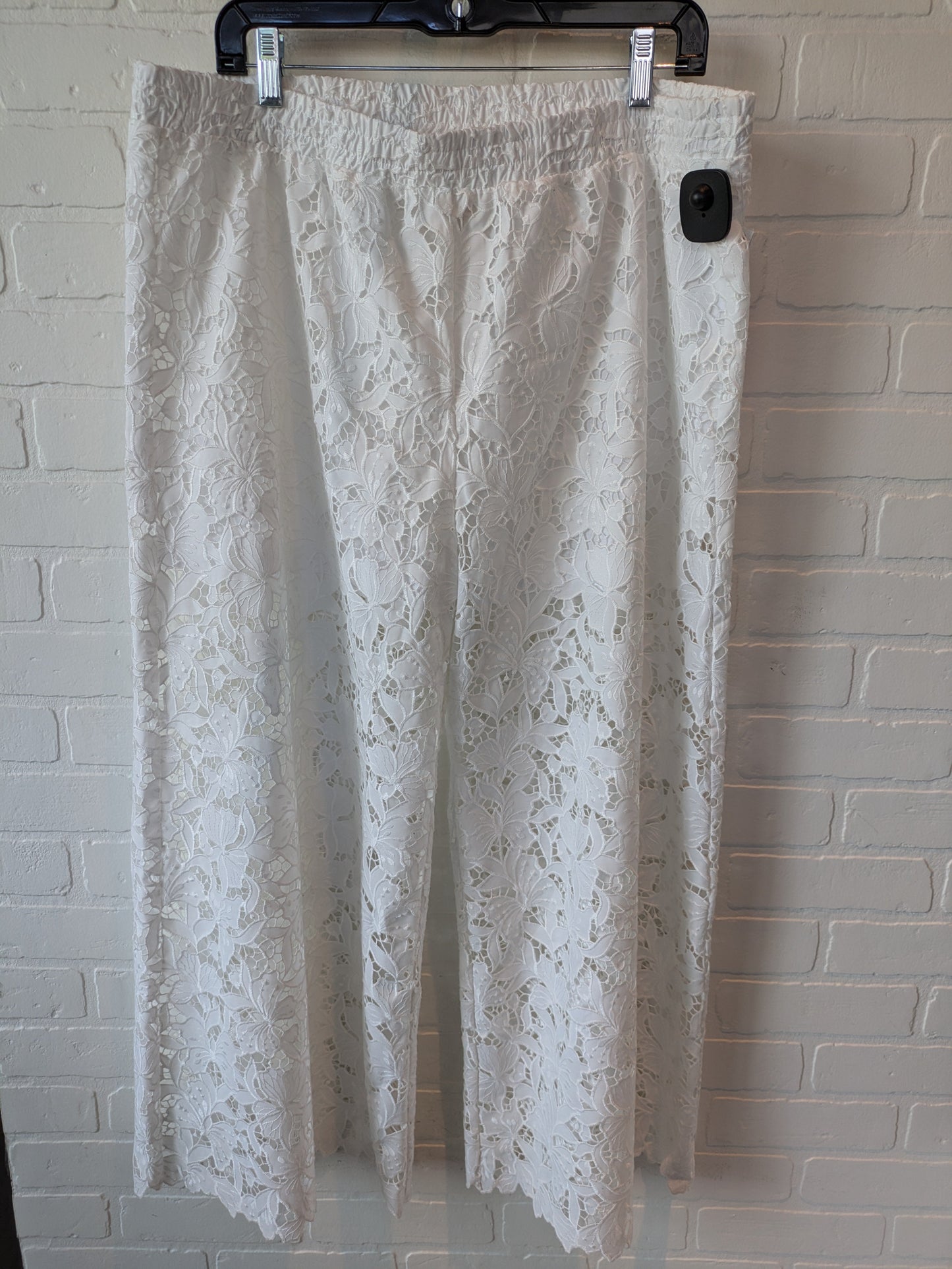 Pants Wide Leg By Johnny Was In White, Size: 16