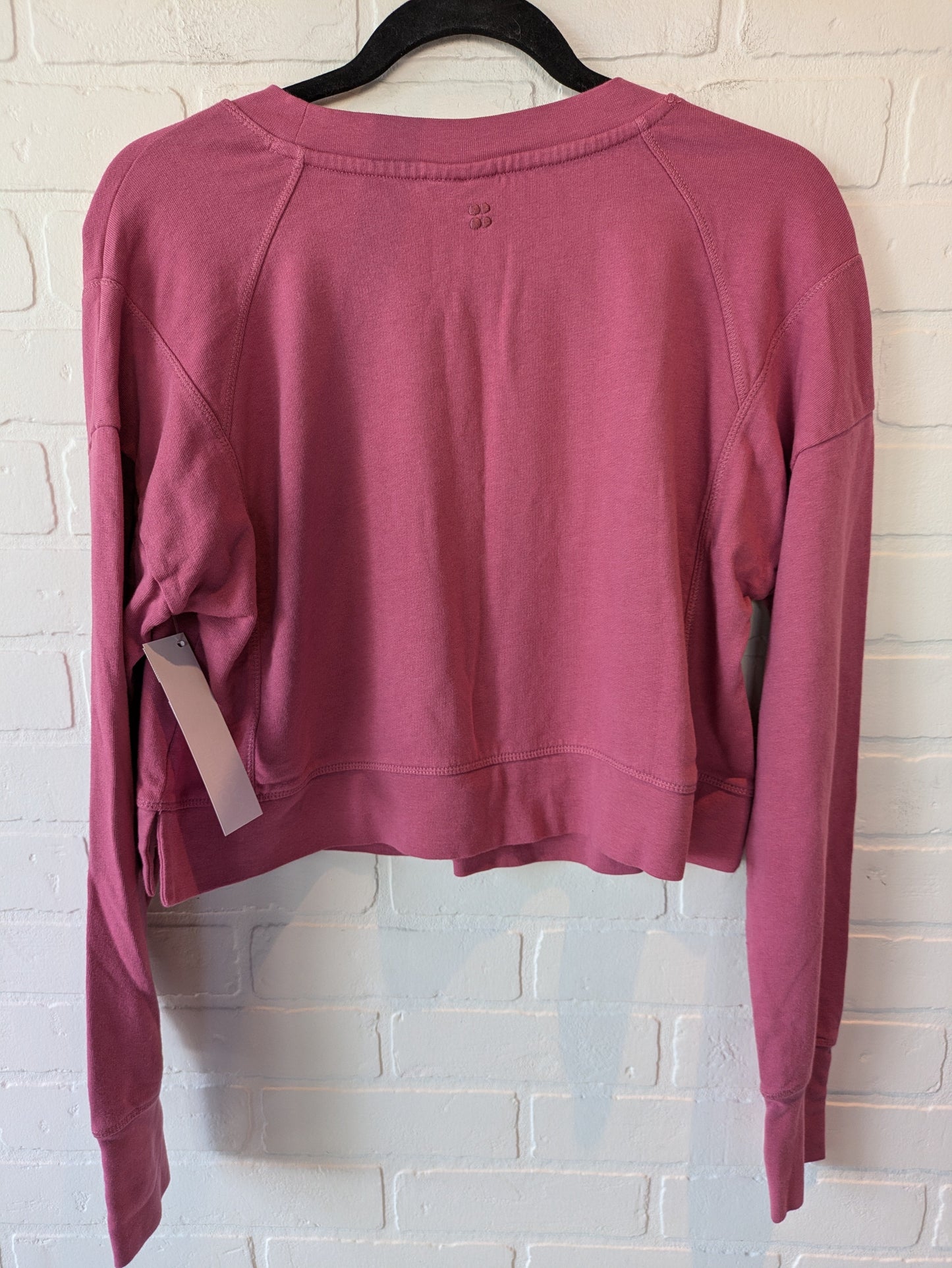 Athletic Sweatshirt Crewneck By Sweaty Betty In Pink, Size: S