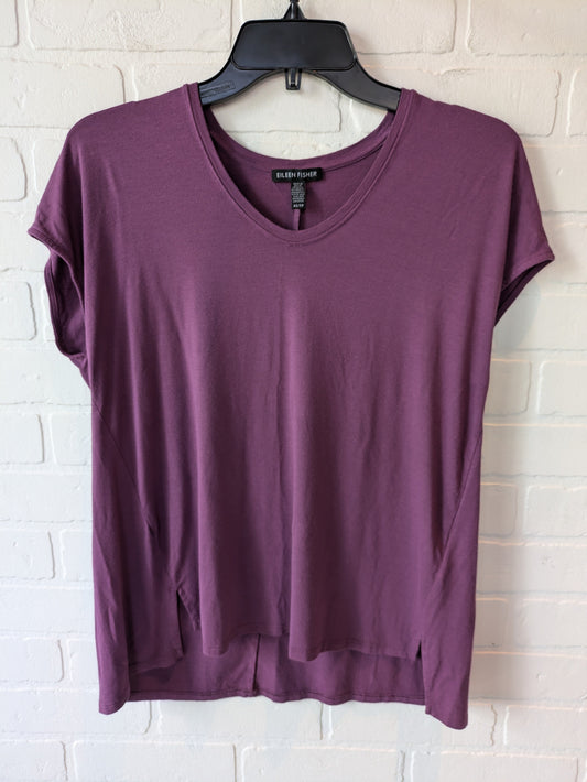 Top Sleeveless Basic By Eileen Fisher In Purple, Size: Xs