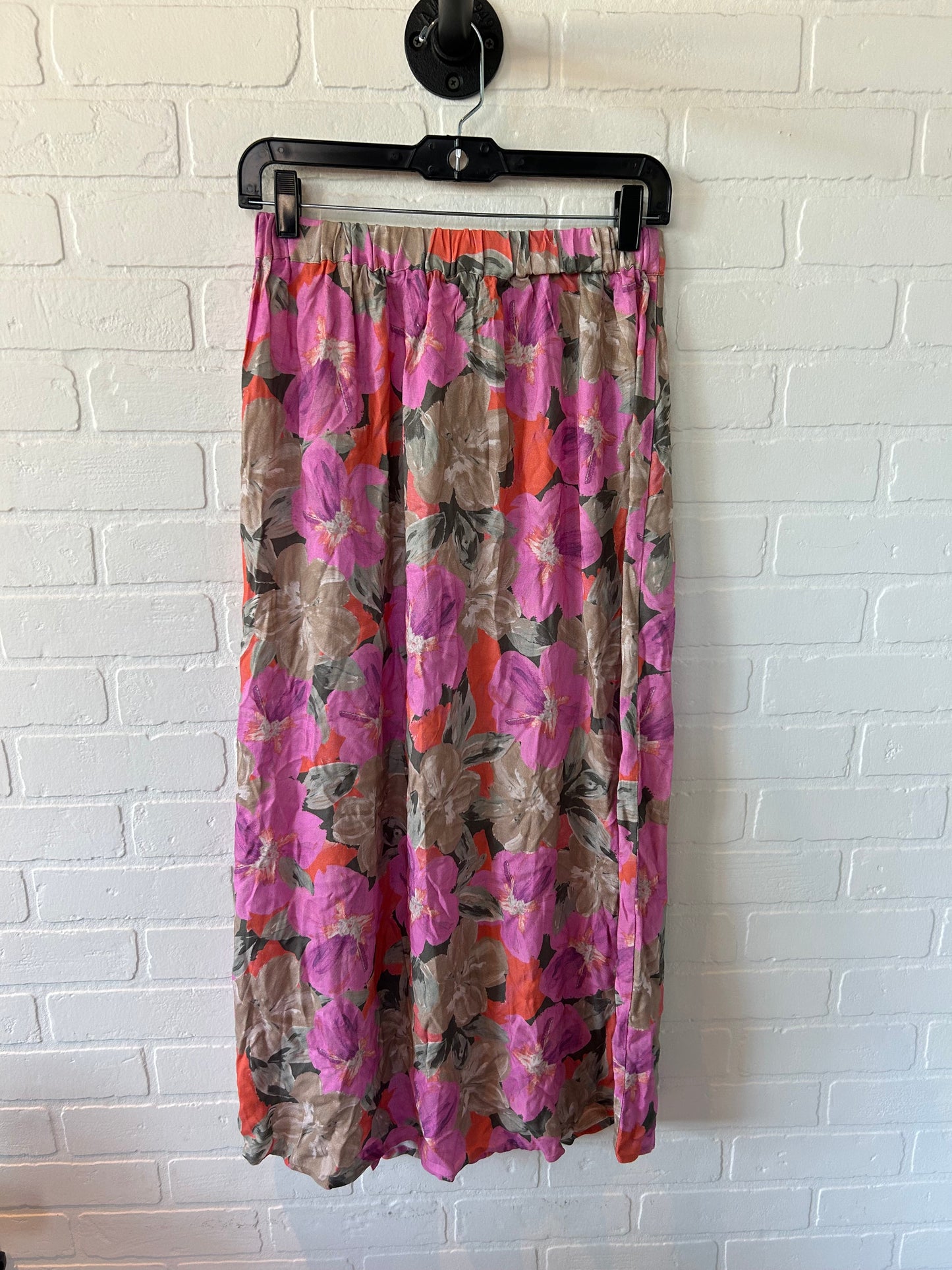 Skirt Maxi By Cmc In Pink & Tan, Size: 4