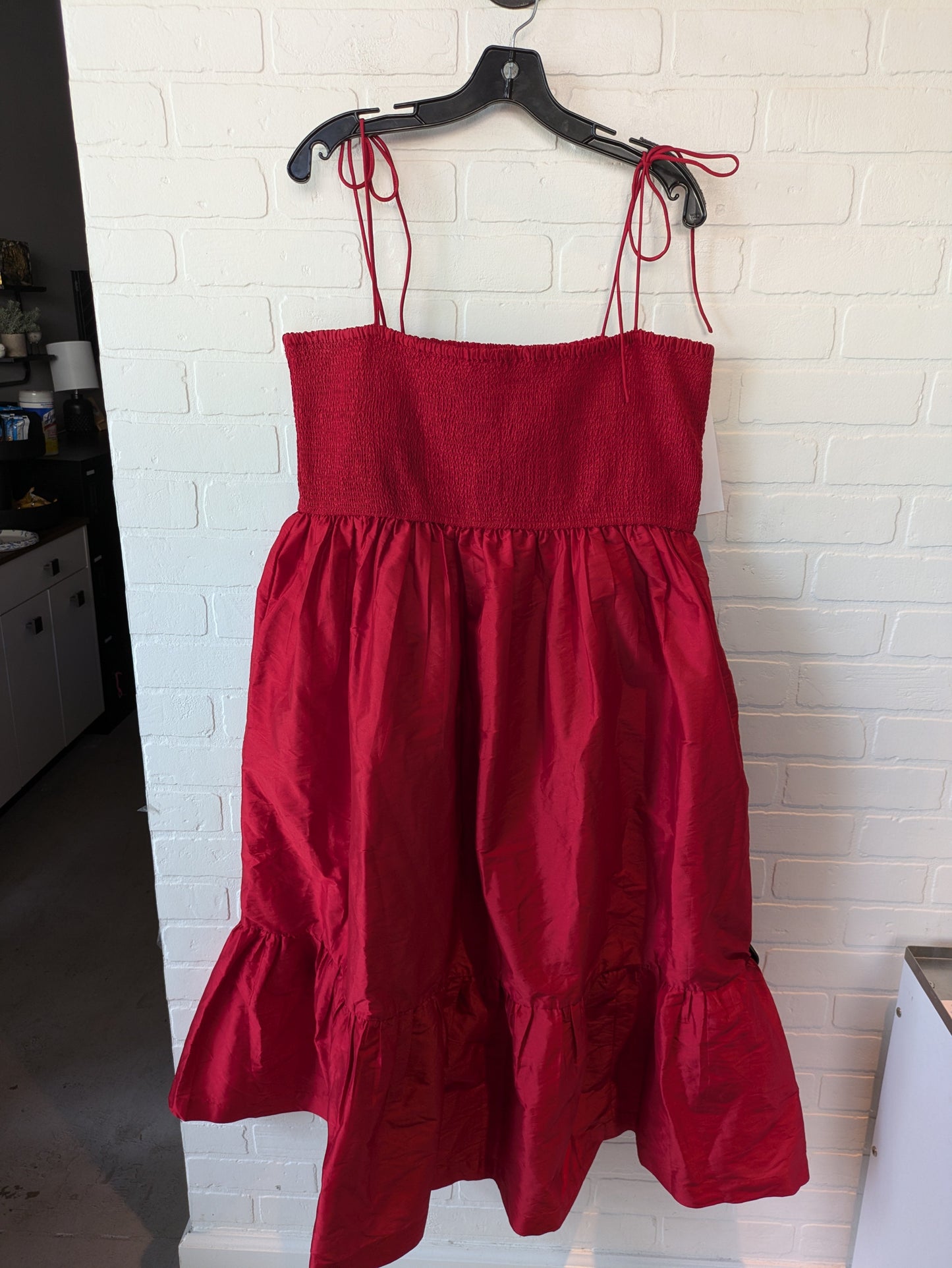 Dress Party Midi By Cma In Red, Size: Xl