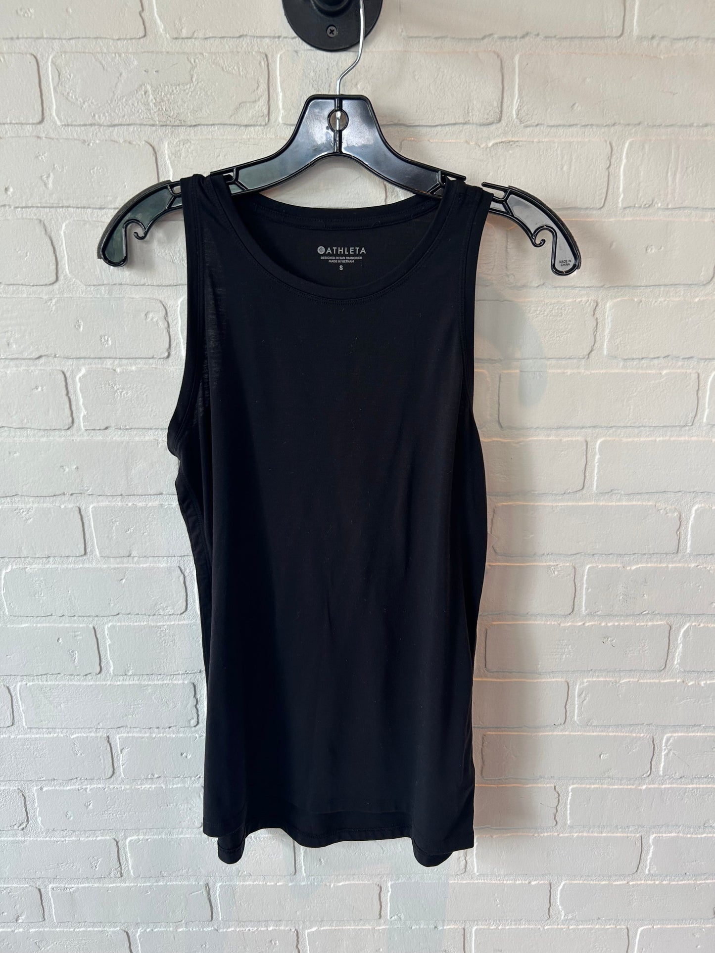 Athletic Tank Top By Athleta In Black, Size: S