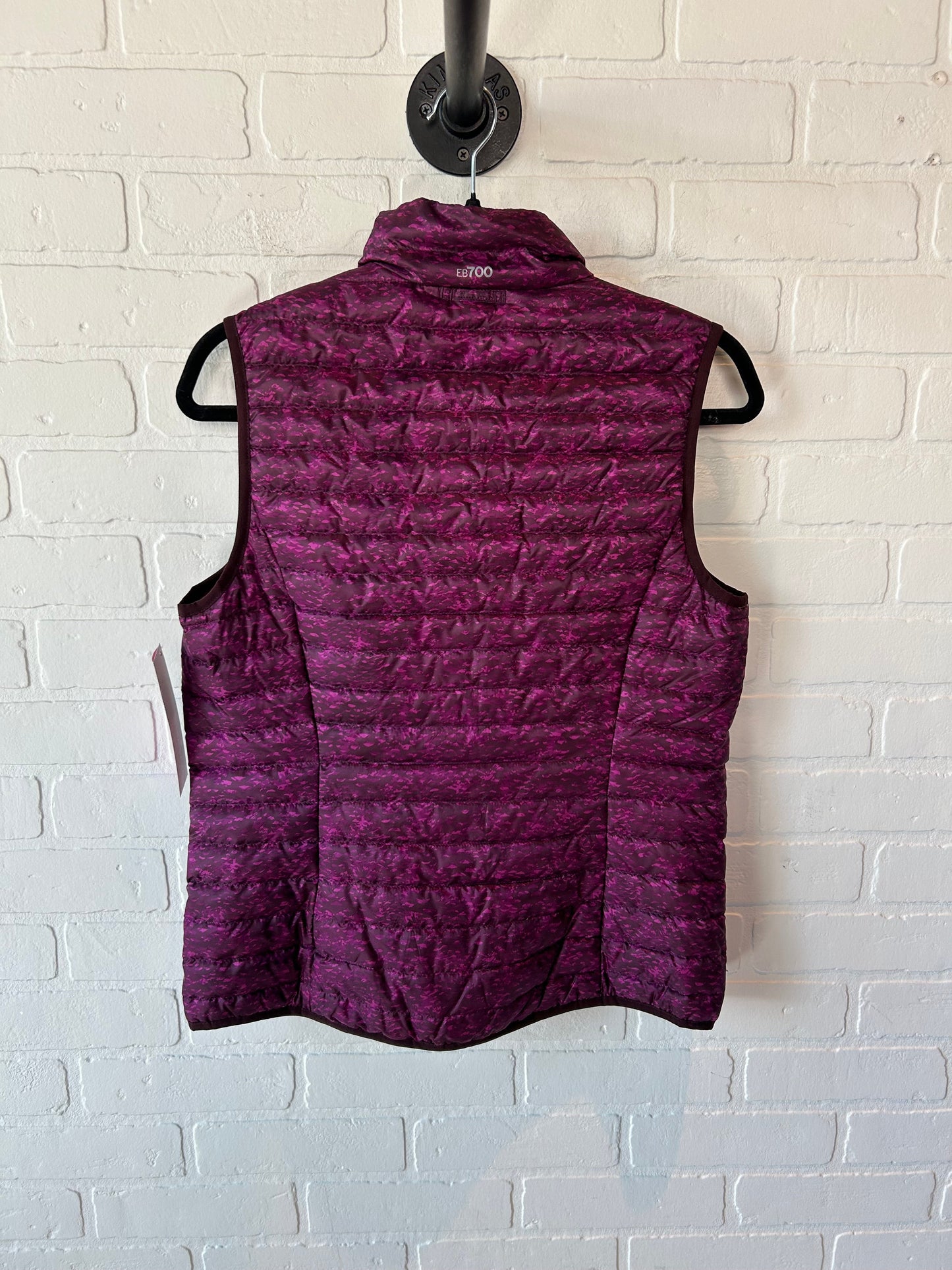 Vest Puffer & Quilted By Eddie Bauer In Purple, Size: S