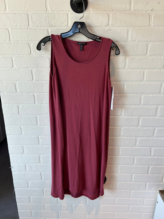 Dress Casual Midi By Eileen Fisher In Pink, Size: Xs