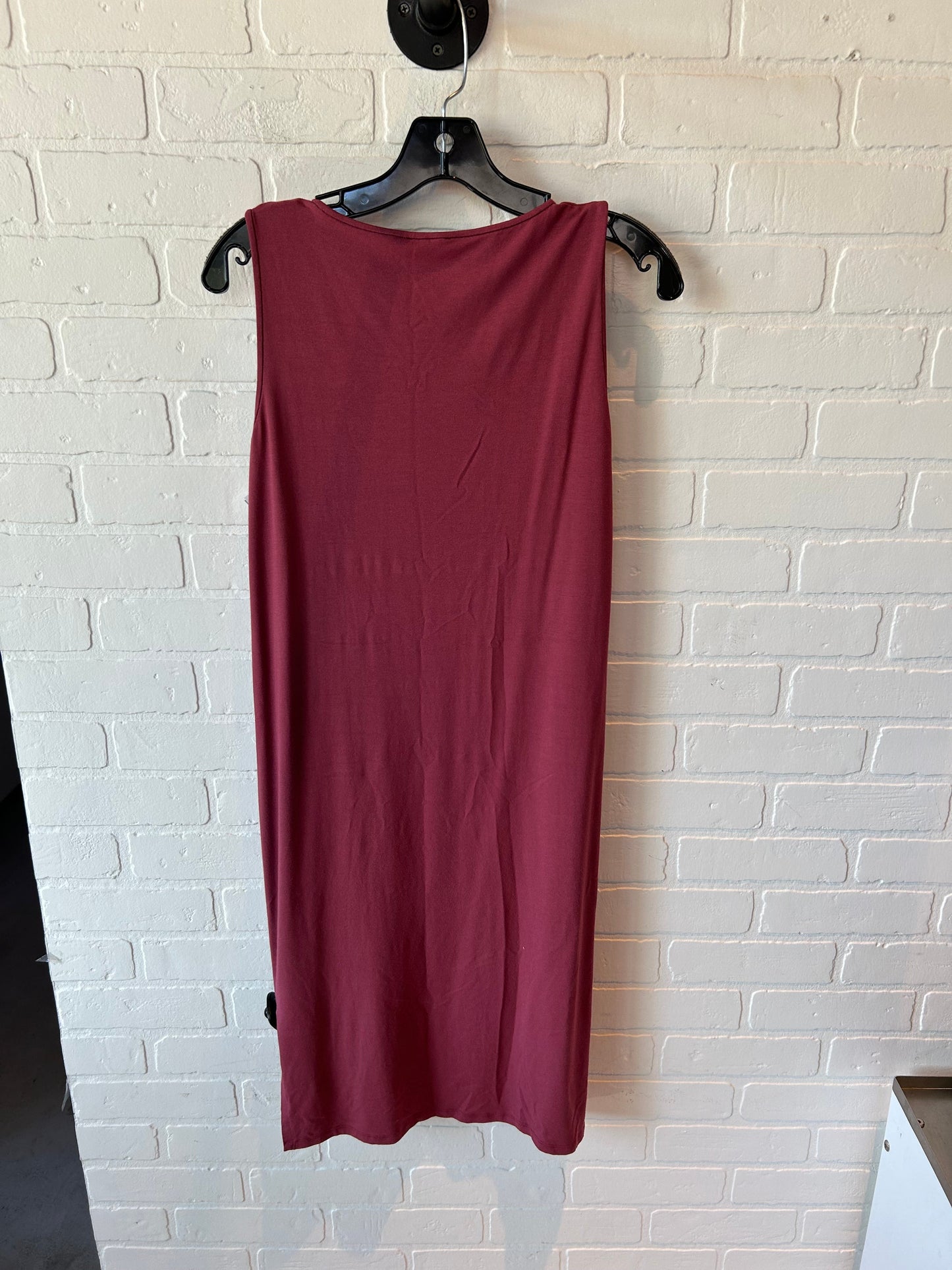 Dress Casual Midi By Eileen Fisher In Pink, Size: Xs