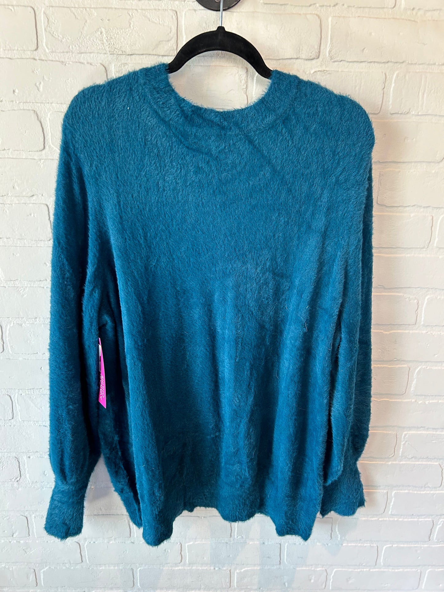 Sweater By Liz Claiborne In Blue, Size: 1x