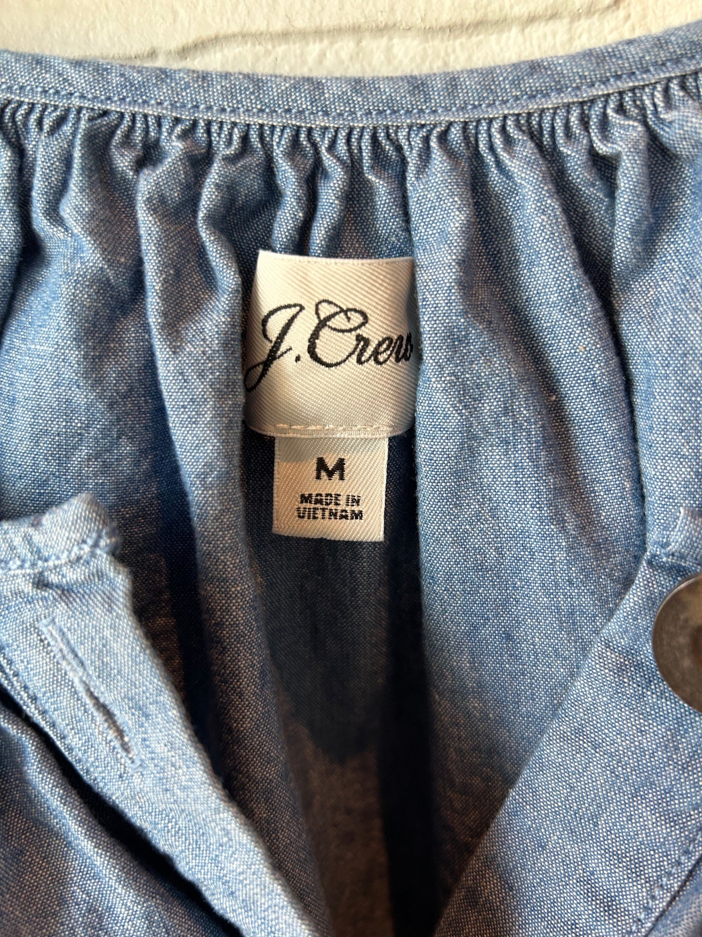 Dress Casual Short By J. Crew In Blue Denim, Size: M