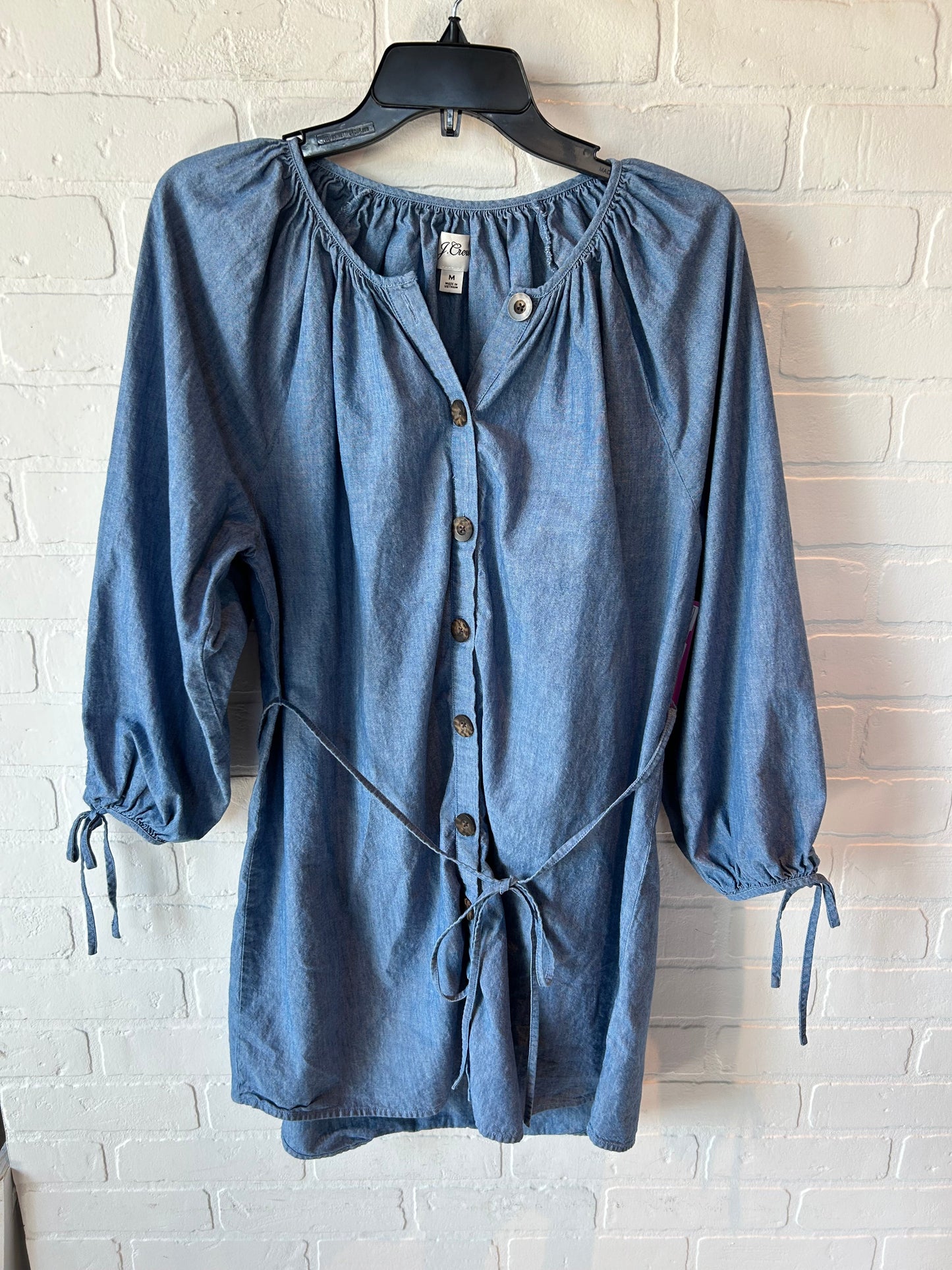 Dress Casual Short By J. Crew In Blue Denim, Size: M