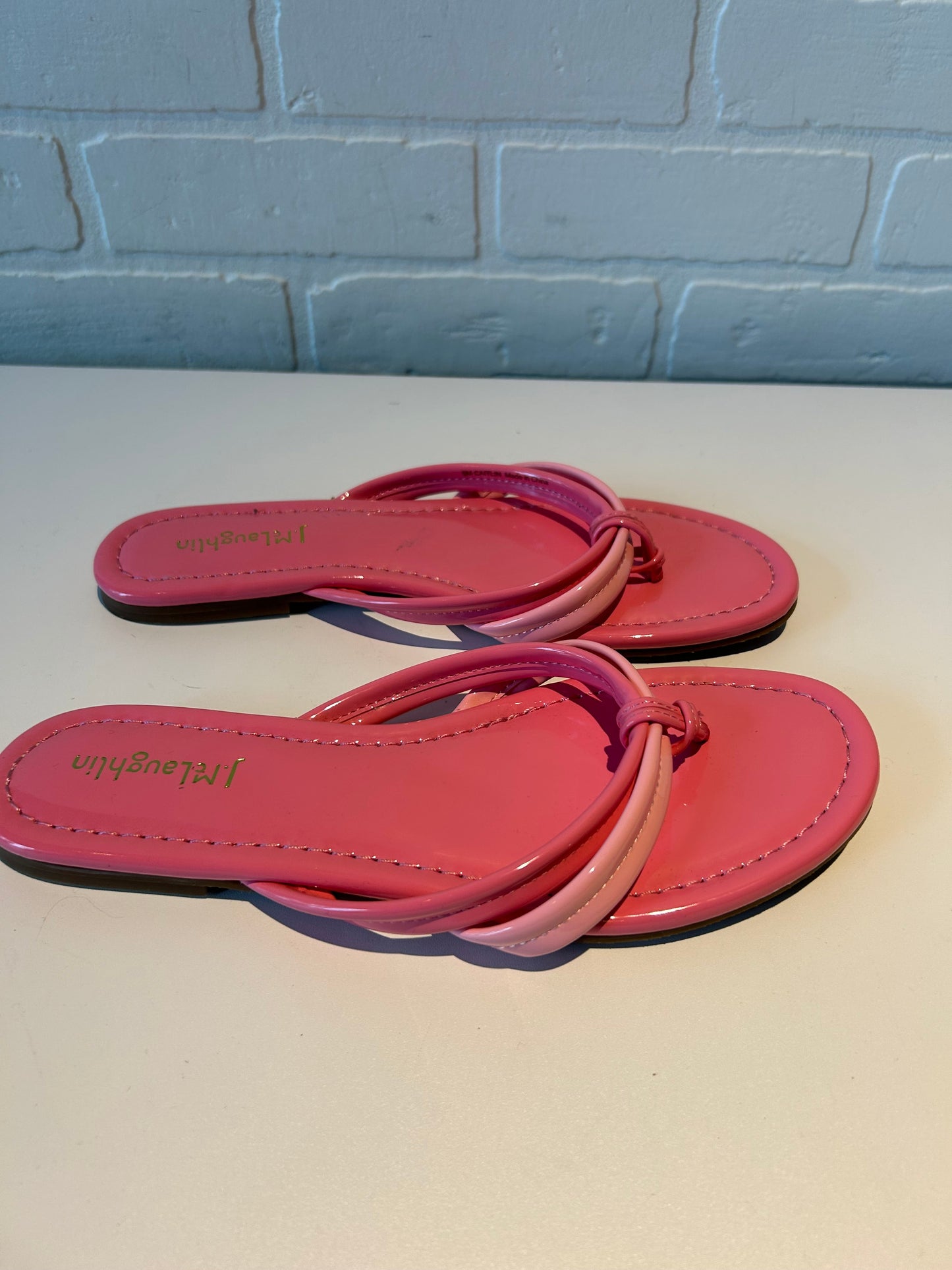 Sandals Flip Flops By J Mclaughlin In Pink, Size: 9.5