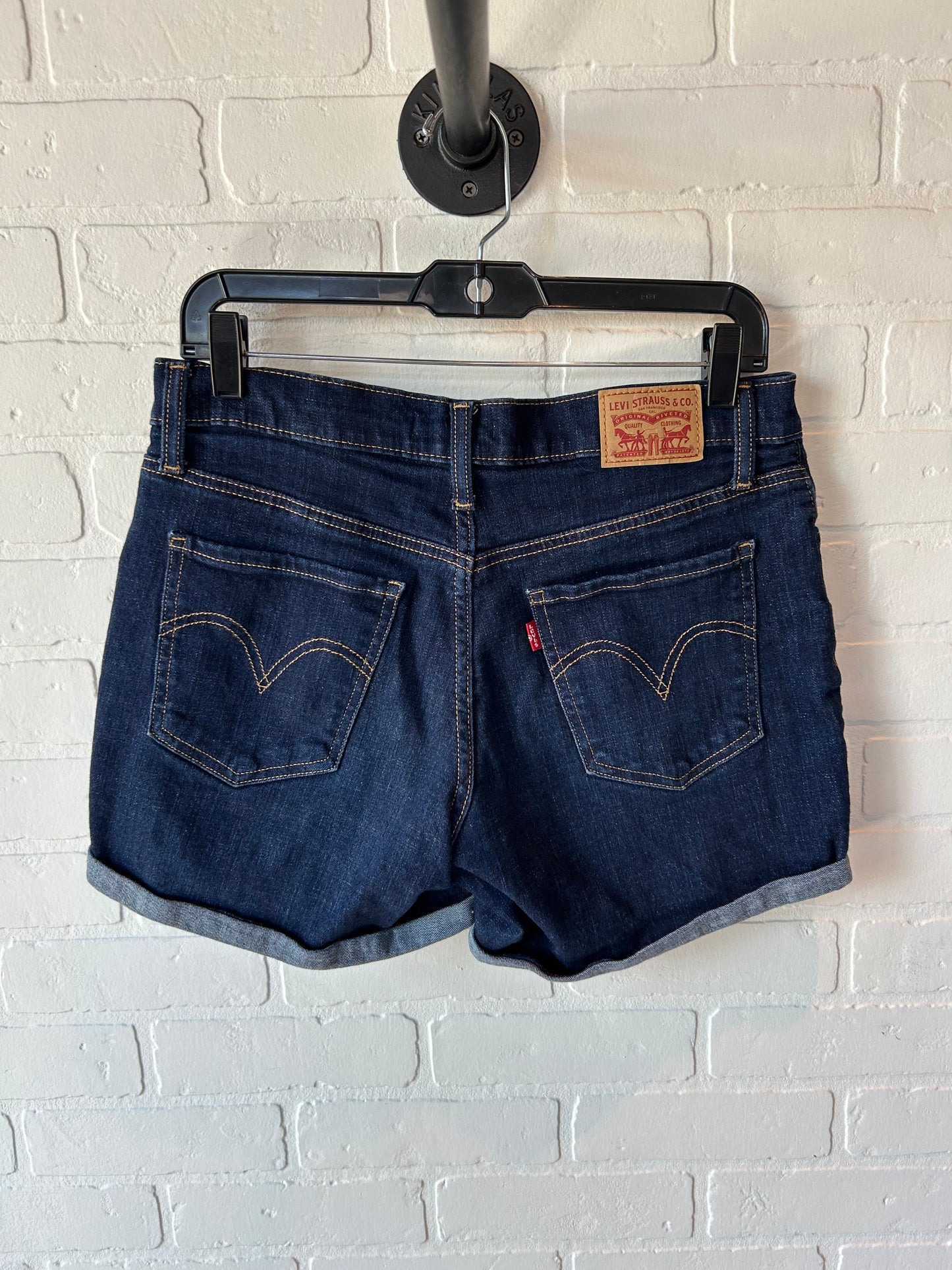 Shorts By Levis In Blue Denim, Size: 8