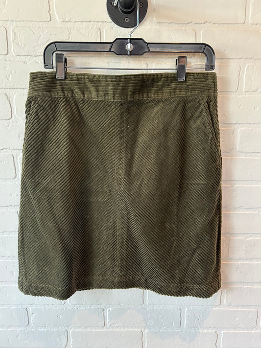 Skirt Mini & Short By Talbots In Green, Size: 10