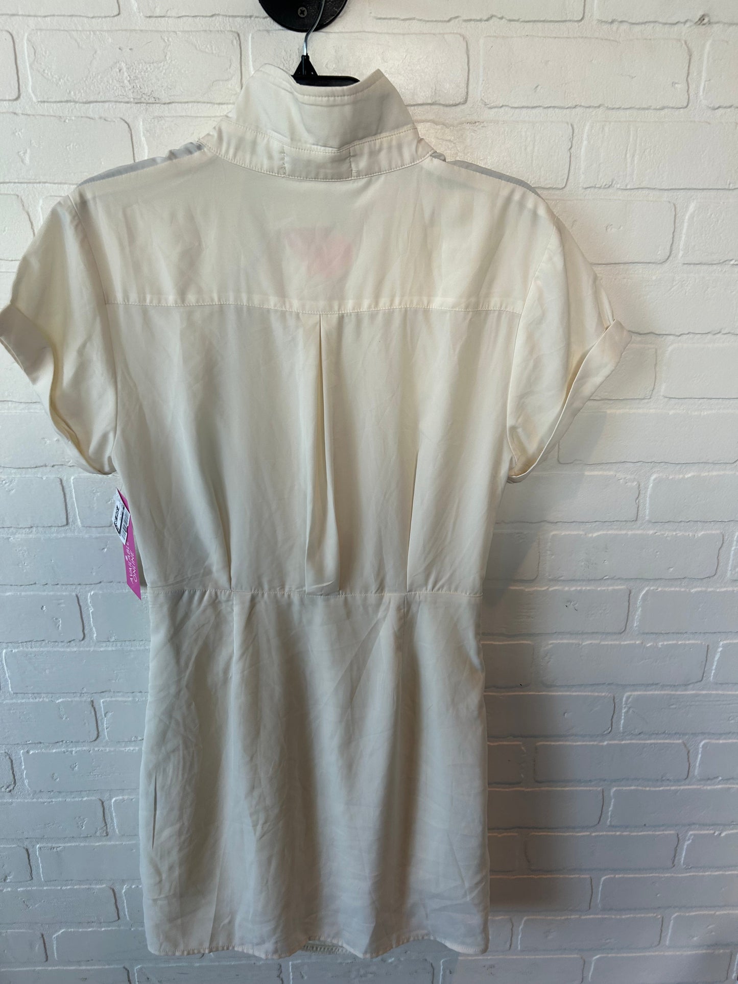 Dress Casual Midi By Cmc In Cream, Size: M