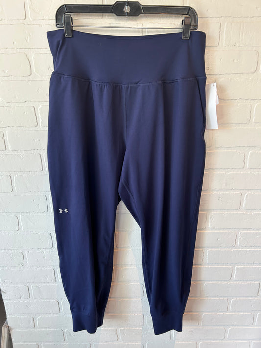 Athletic Pants By Under Armour In Blue, Size: 18