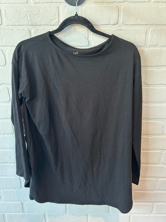 Top Long Sleeve Basic By J. Jill In Black, Size: Xs