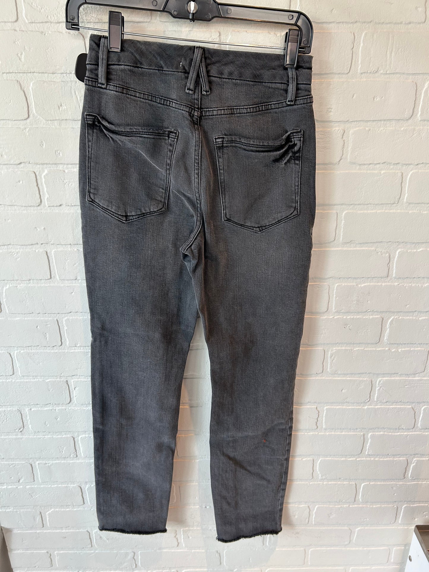 Jeans Straight By Good American In Grey, Size: 2