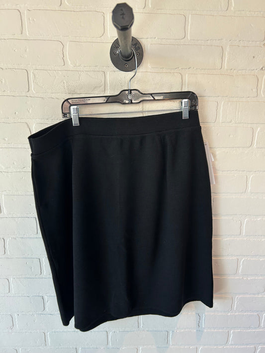 Skirt Mini & Short By Clothes Mentor In Black, Size: 22