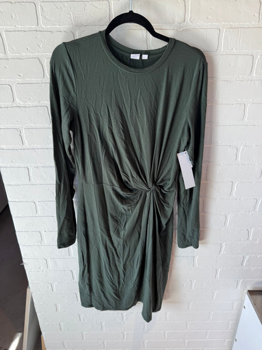 Dress Casual Midi By Gap In Green, Size: M