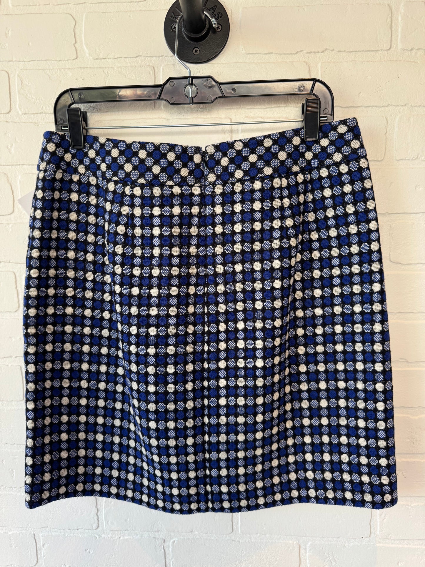 Skirt Mini & Short By Talbots In Blue & White, Size: 10