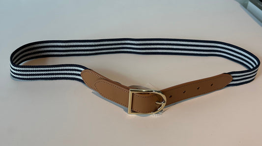 Belt By Talbots, Blue & White Size: Medium