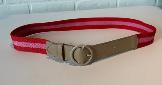 Belt By Talbots, Red and Pink Size: Medium