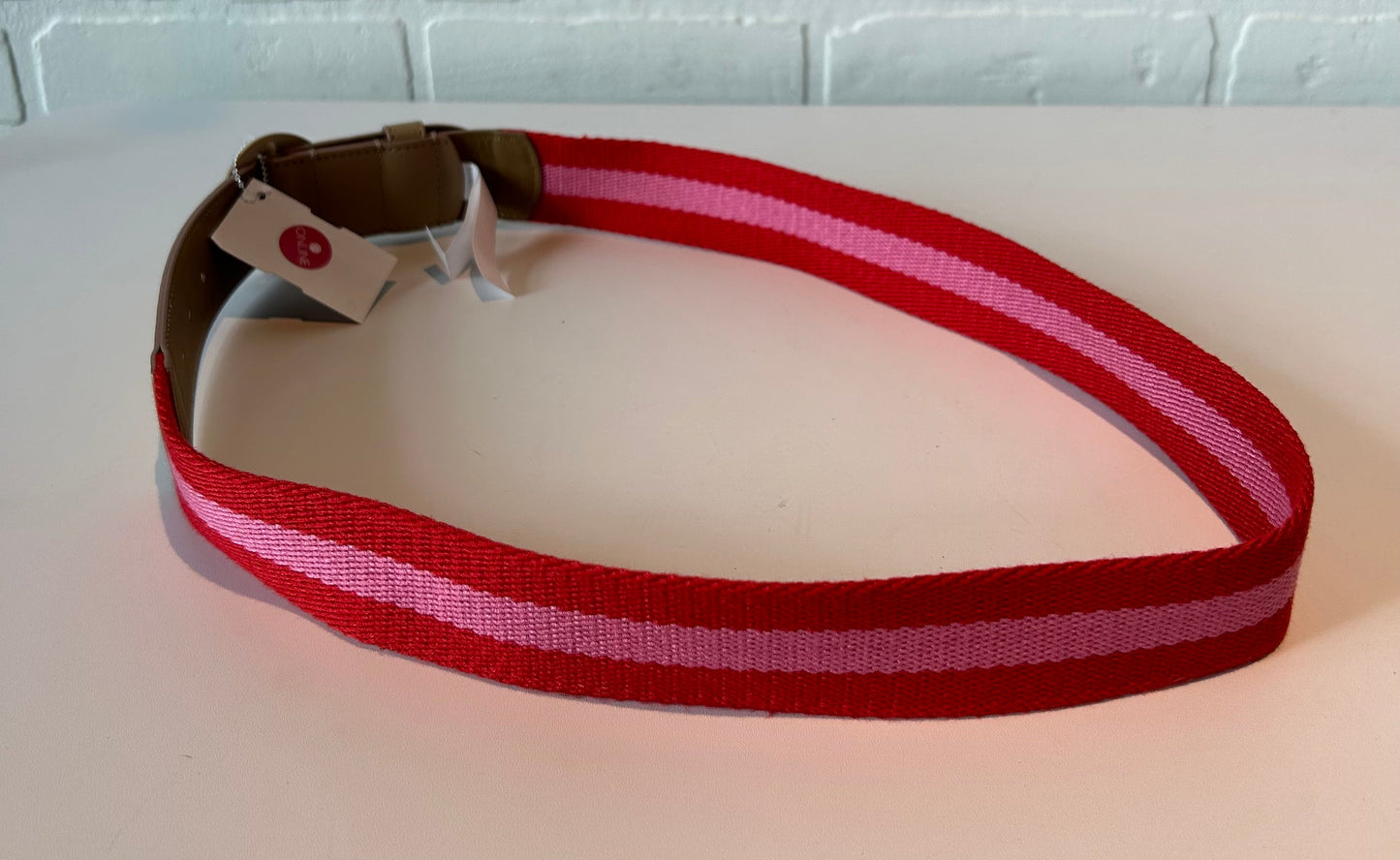 Belt By Talbots, Red and Pink Size: Medium