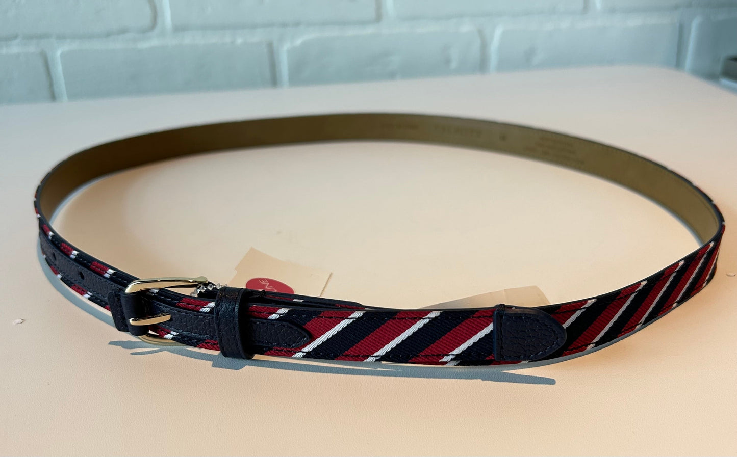 Belt By Talbots, Red, White, & Blue Size: Medium