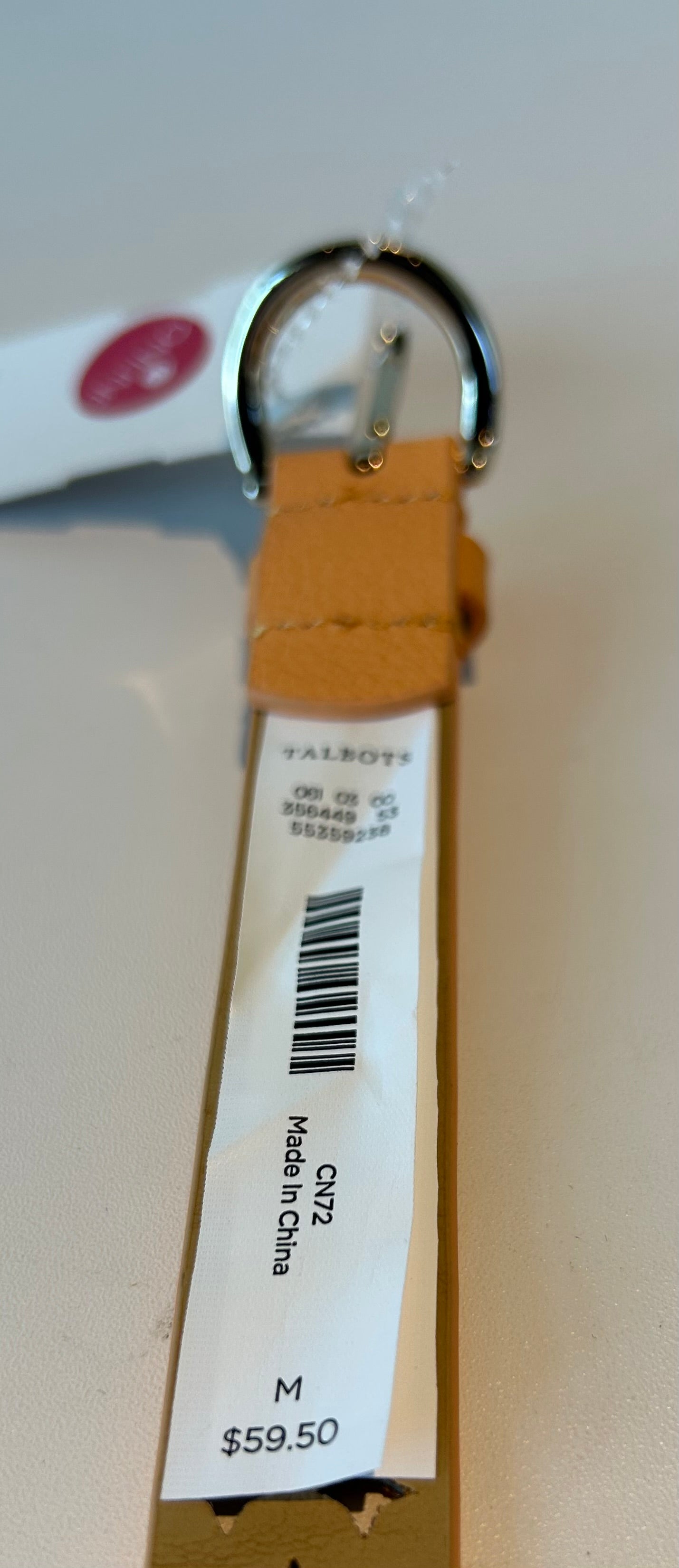 Belt By Talbots, Yellow Size: Medium