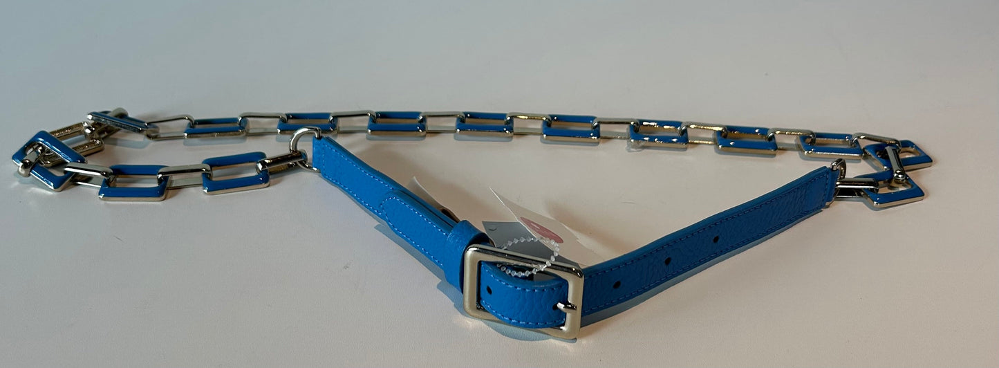 Belt By Talbots, Blue & Gold Size: Medium