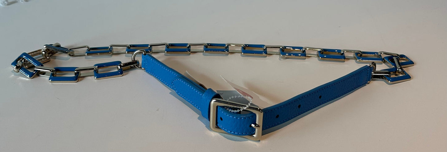 Belt By Talbots, Blue & Gold Size: Medium