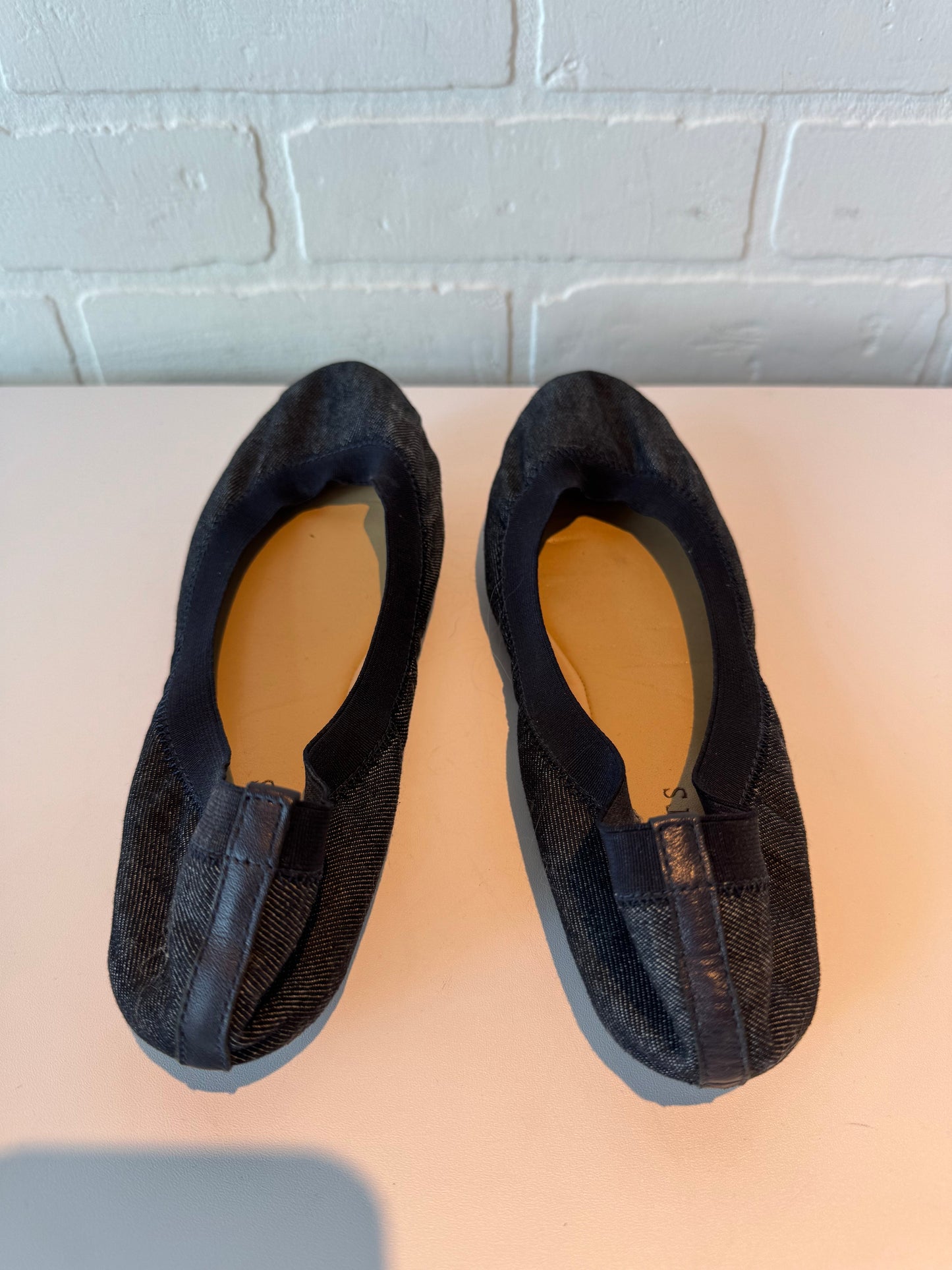 Shoes Flats By Talbots In Blue Denim, Size: 7