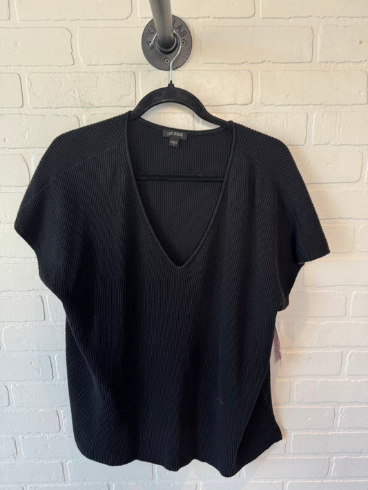 Sweater Short Sleeve By J. Jill In Black, Size: 2x