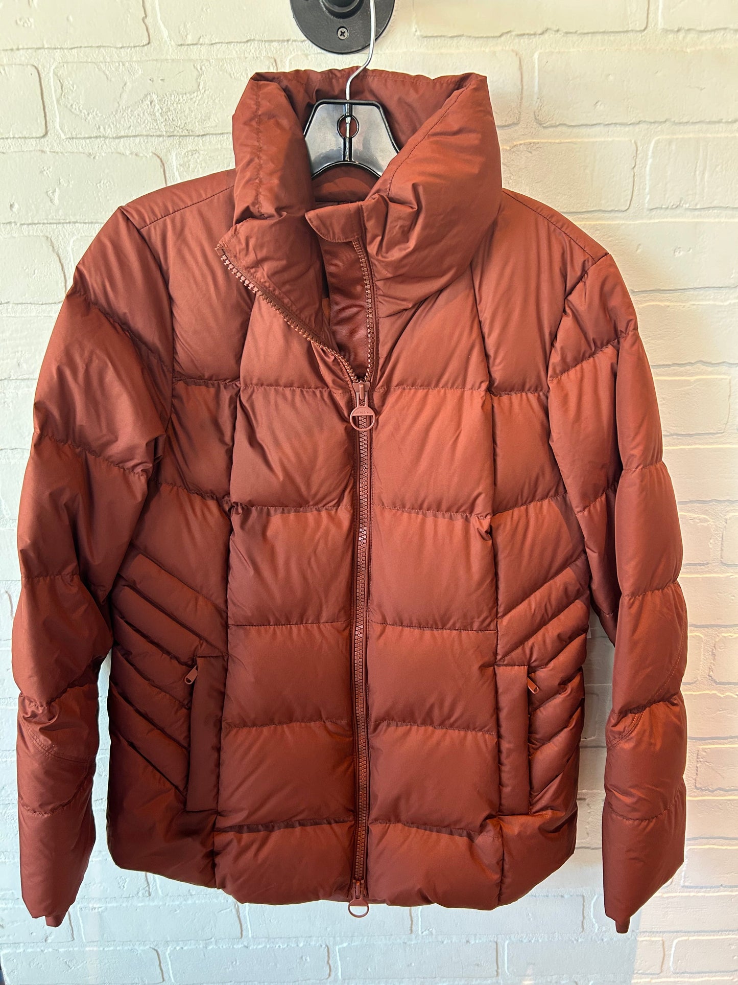 Coat Puffer & Quilted By Athleta In Brown, Size: M