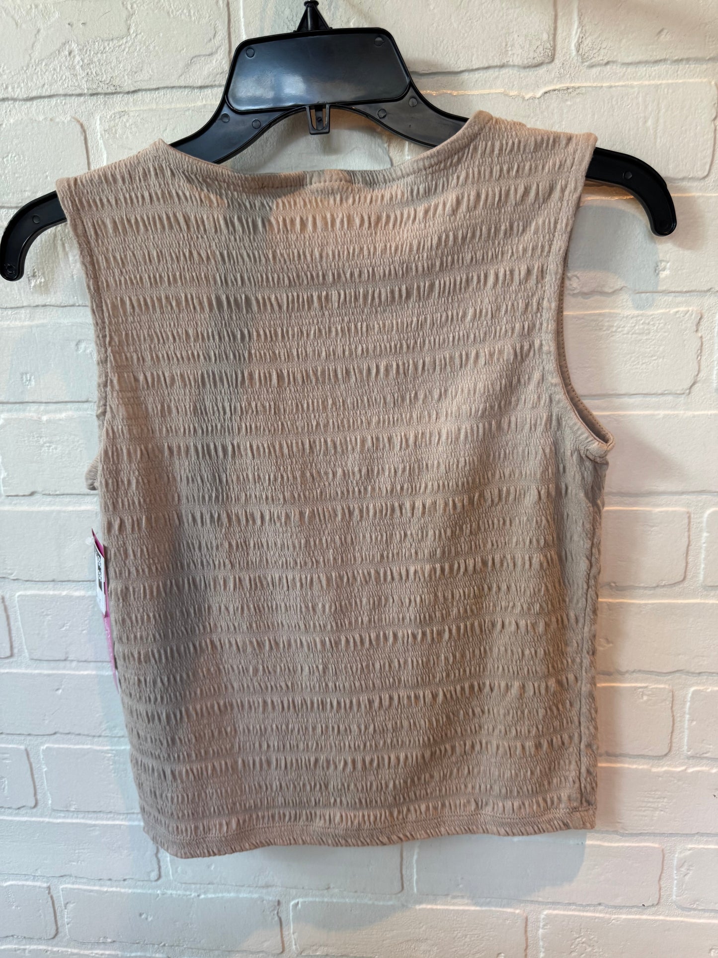 Tank Top By C And C In Tan, Size: S