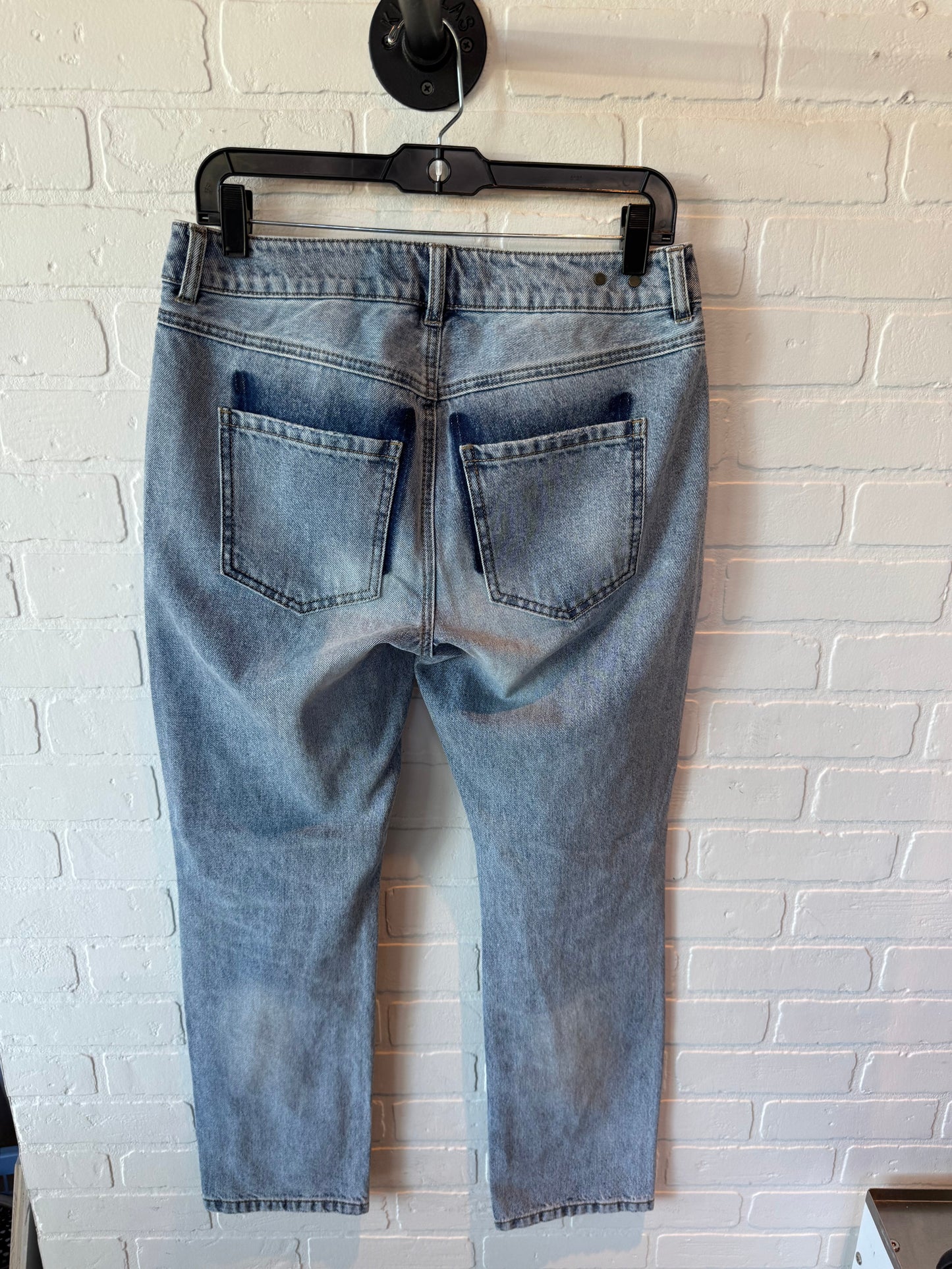 Jeans Boyfriend By Cabi In Blue Denim, Size: 2