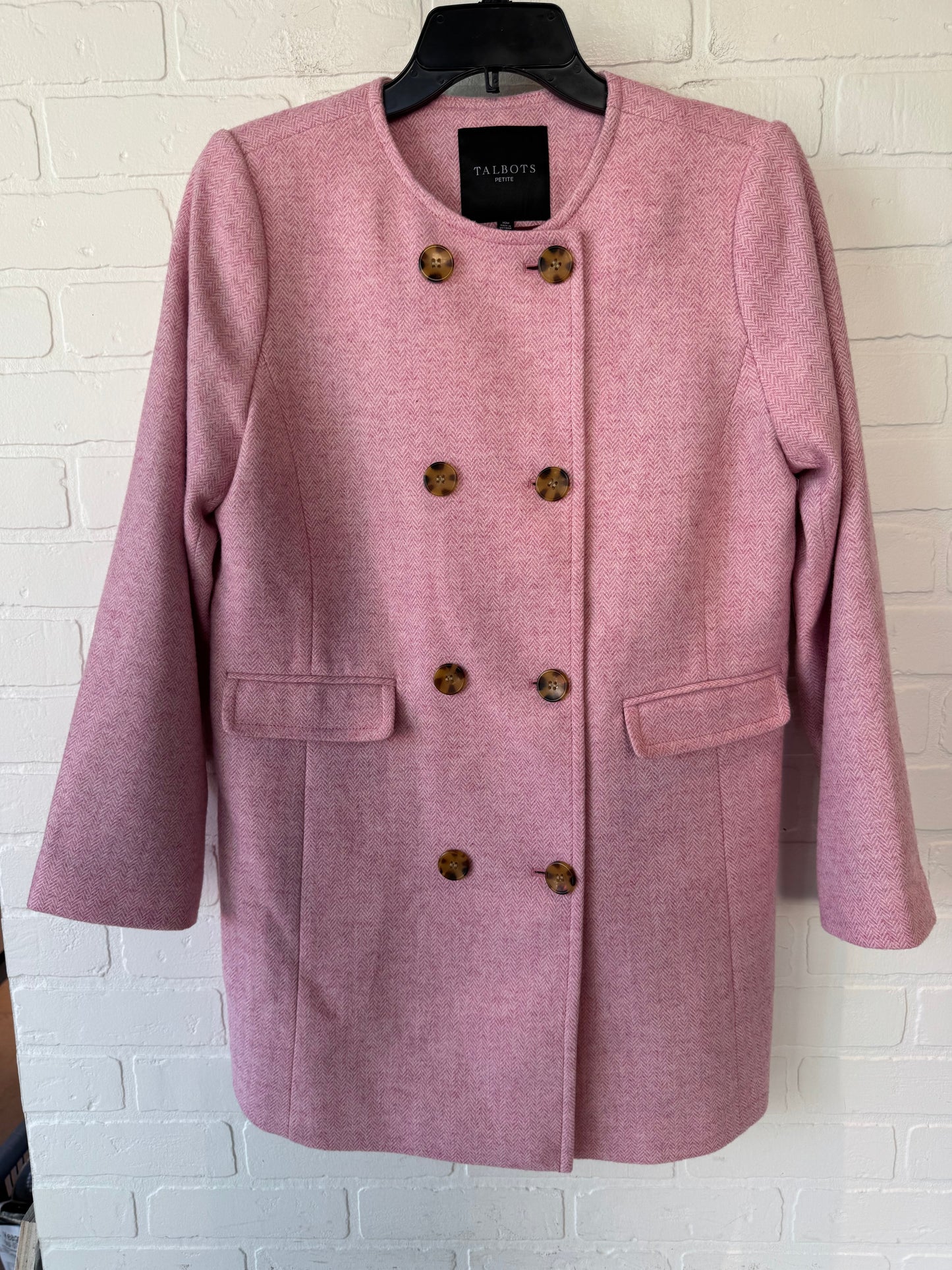 Blazer By Talbots In Pink, Size: M