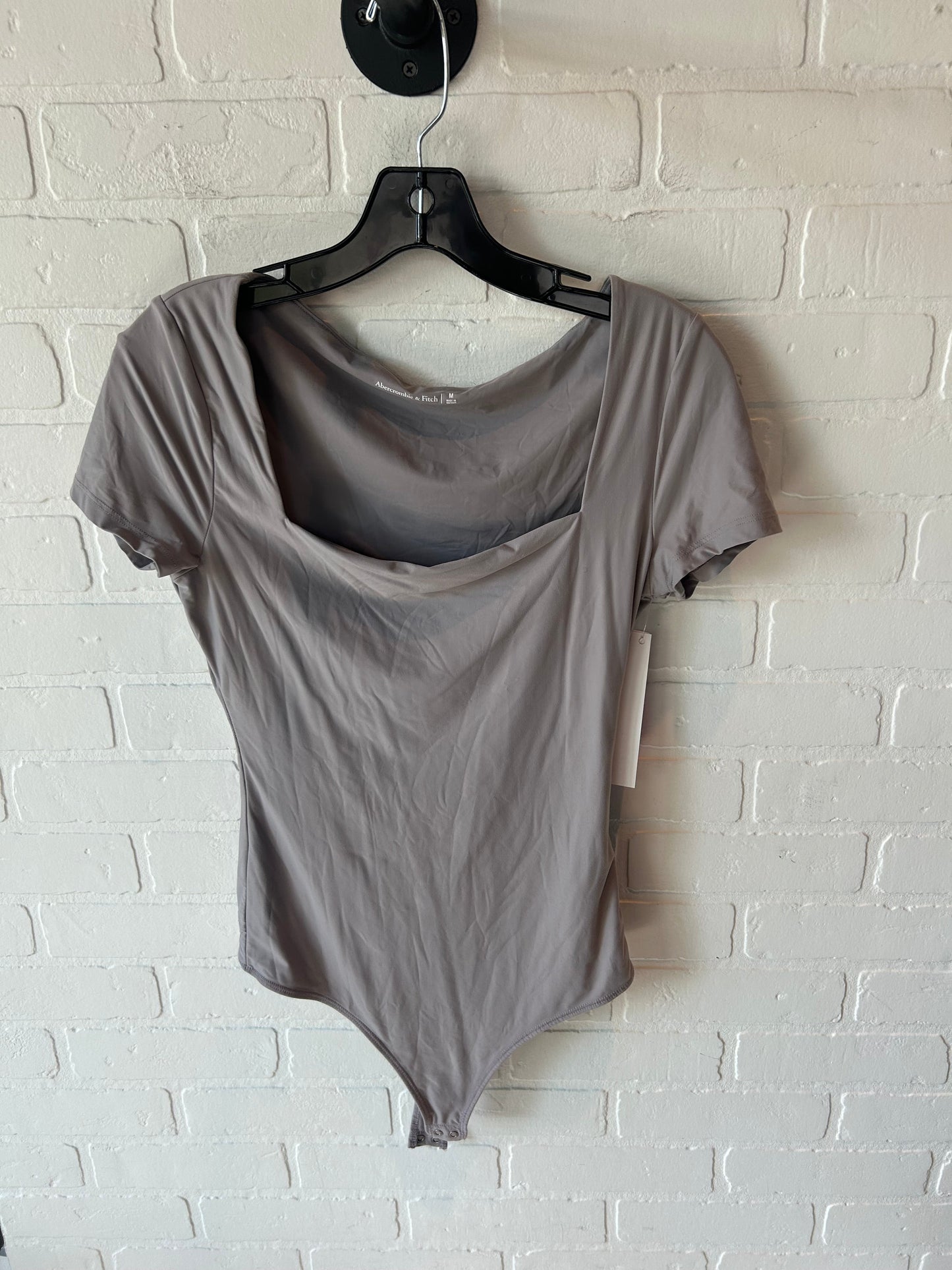 Bodysuit By Abercrombie And Fitch In Grey, Size: M