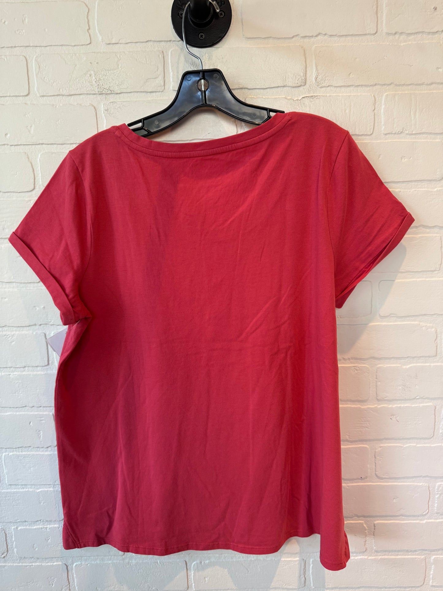 Top Short Sleeve Basic By J. Jill In Pink, Size: M