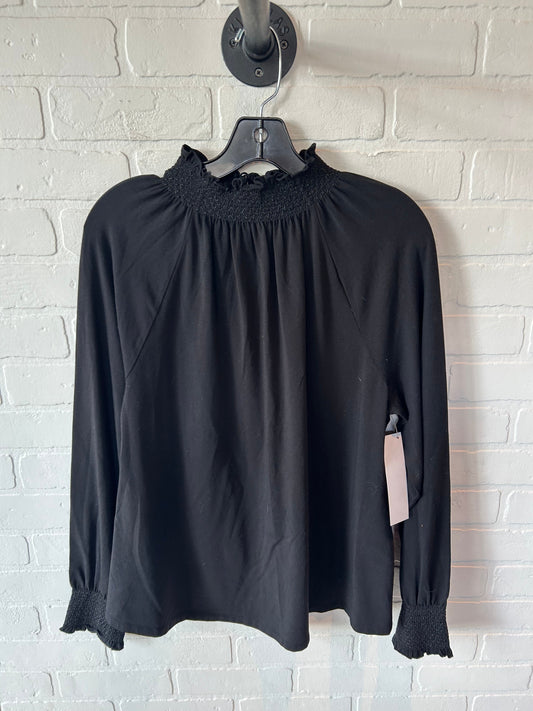 Top Long Sleeve By Chicos In Black, Size: L