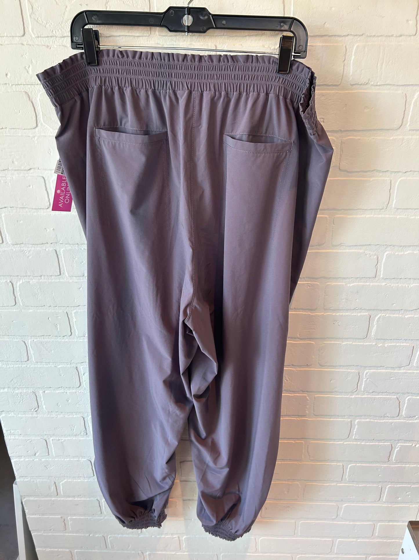 Athletic Pants By Athleta In Purple, Size: 18