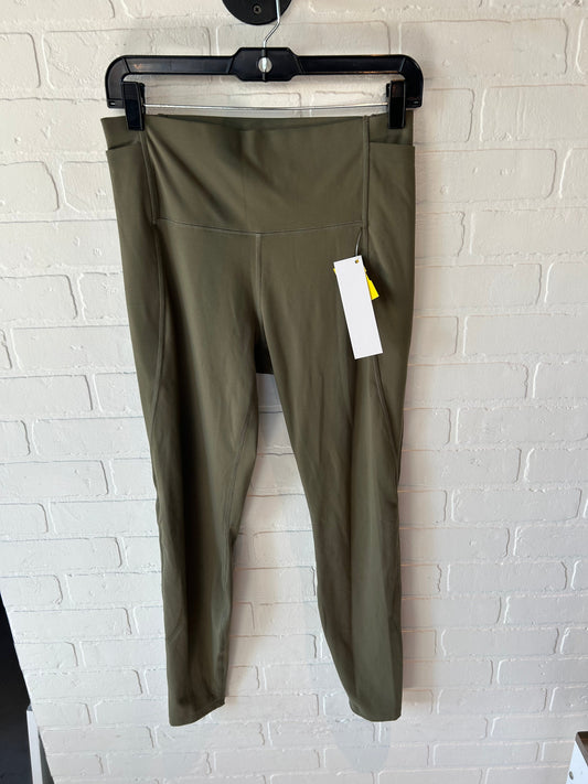 Athletic Leggings By All In Motion In Green, Size: 12